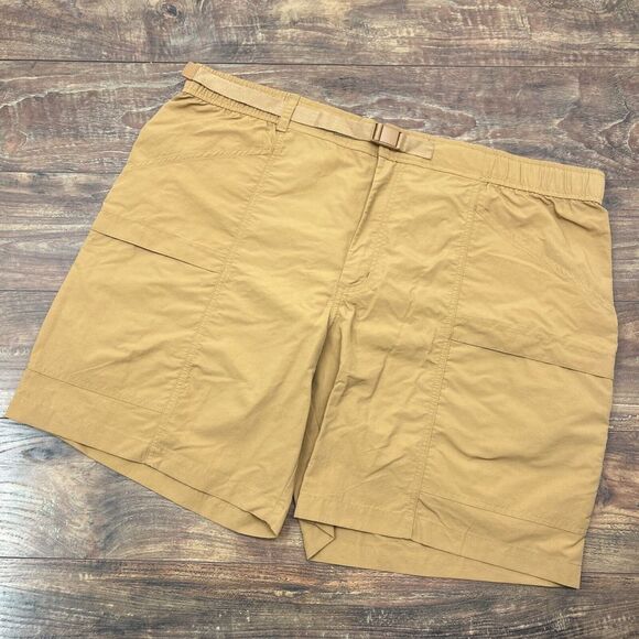 Eddie Bauer Men's‎ Pull On Moisture Wicking UPF+ 50 Ripstop Tech Short 2XL Brown - Picture 1 of 8